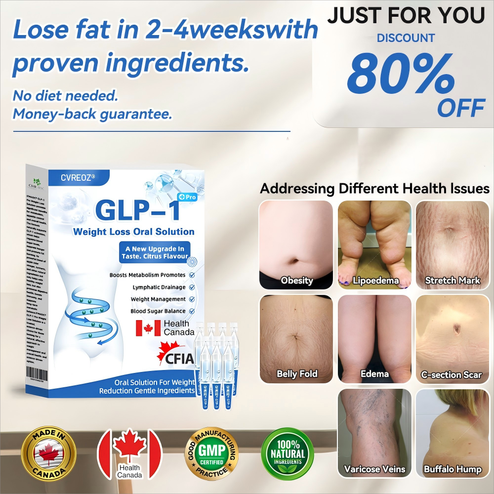 Cvreoz® GLP-1 Inspired Metabolic Reset Drops ✅One dose a day — see results in 7 days👩⚕️Suitable for obesity, cardiovascular diseases, diabetes, sleep apnea, high cholesterol and blood lipids, joint problems, and various other conditions🚀