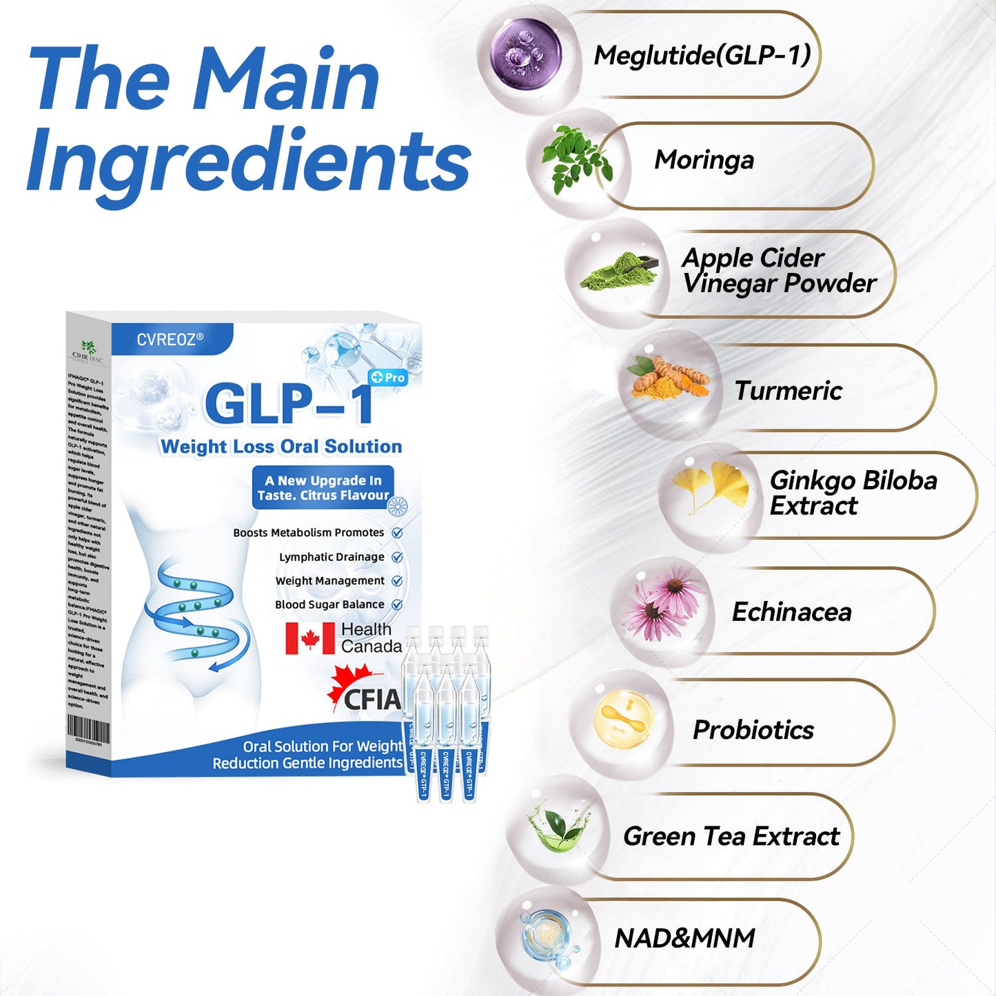 Cvreoz® GLP-1 Inspired Metabolic Reset Drops ✅One dose a day — see results in 7 days👩⚕️Suitable for obesity, cardiovascular diseases, diabetes, sleep apnea, high cholesterol and blood lipids, joint problems, and various other conditions🚀