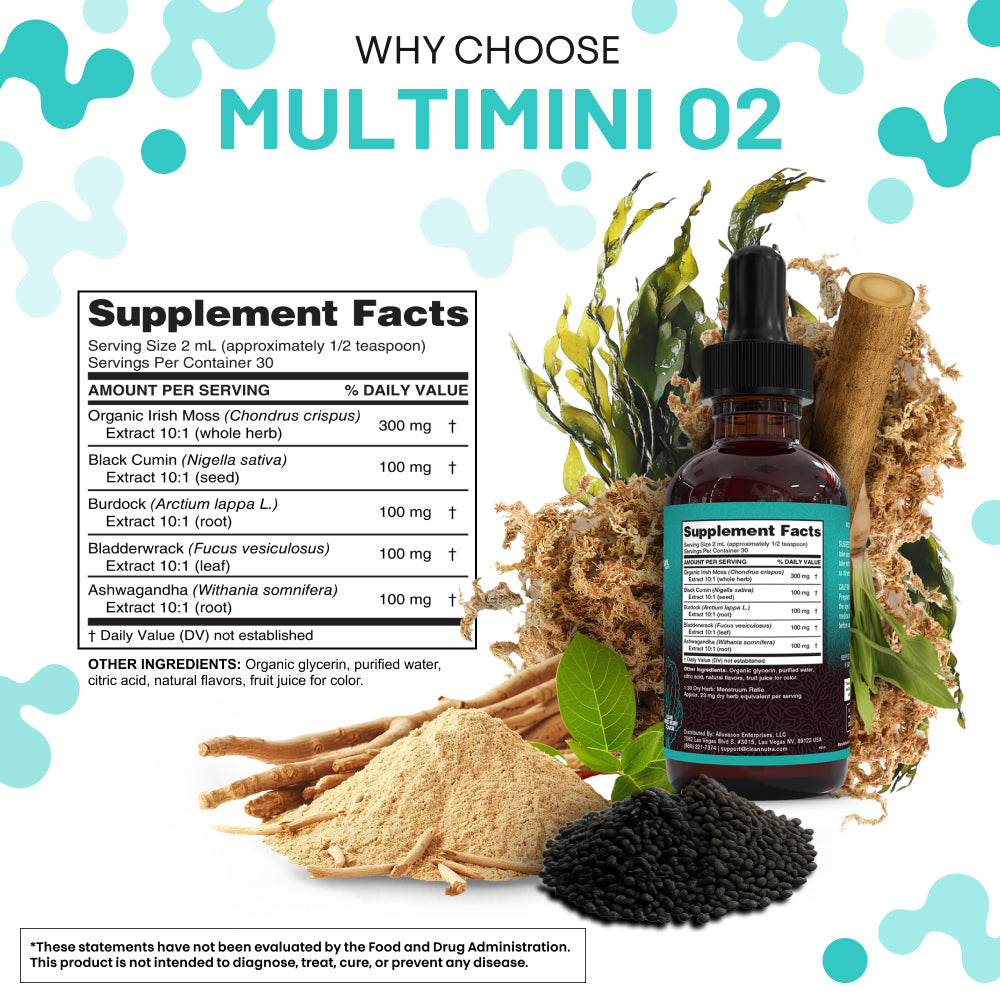 Liquid Sea Moss Thyroid Hormone Regulator