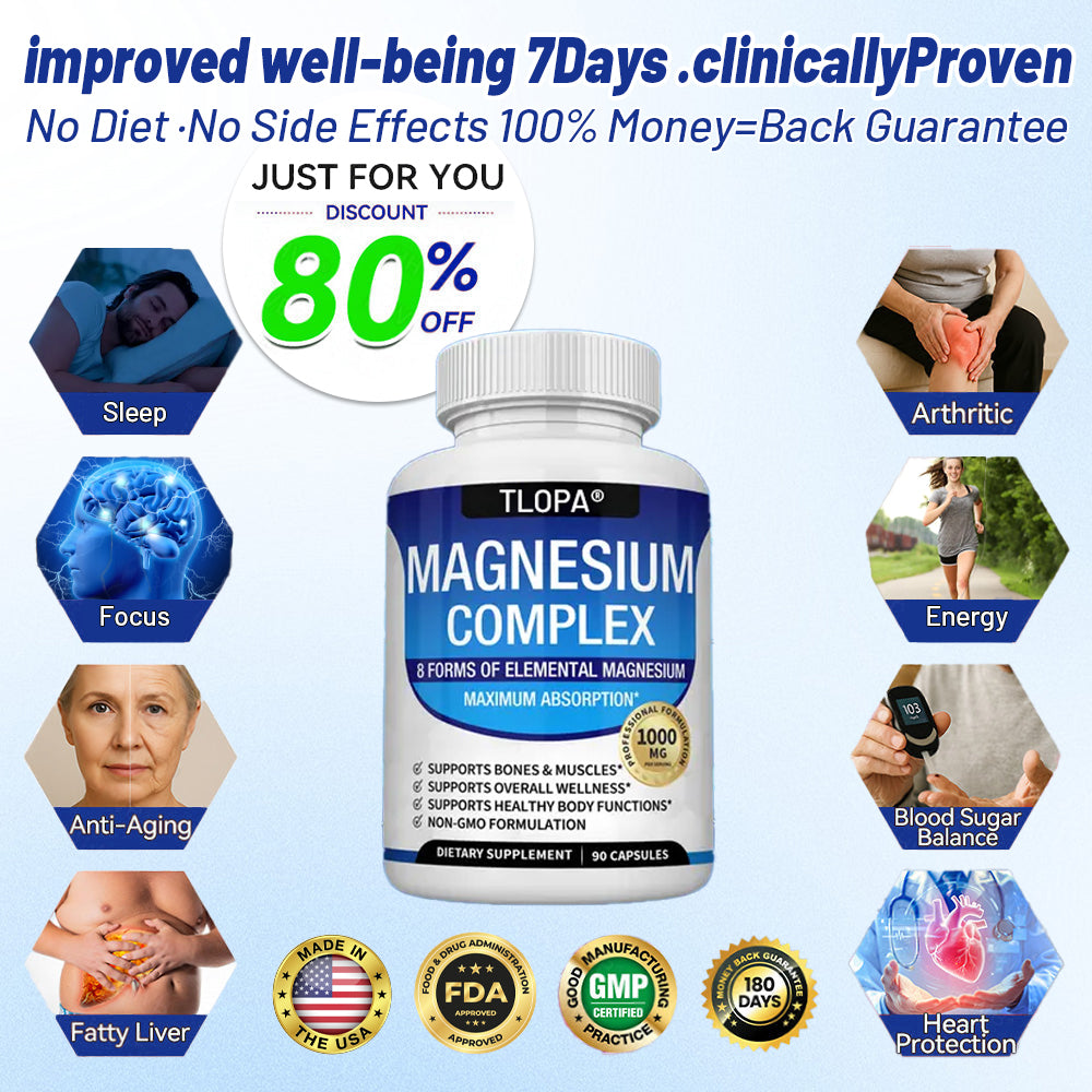𝖮𝖿𝖿𝗂𝖼𝗂𝖺𝗅 𝖲𝗍𝗈𝗋𝖾 | TLOPA® 8-in-1 Magnesium Complex