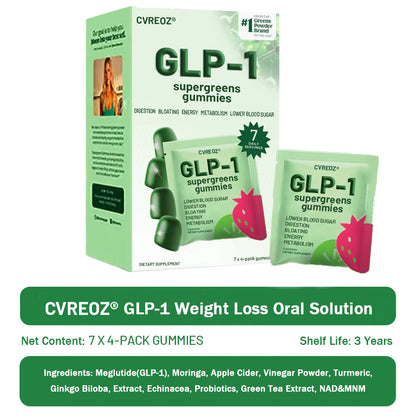 𝑶𝒇𝒇𝒊𝒄𝒊𝒂𝒍 𝑺𝒕𝒐𝒓𝒆 | 𝑪𝒗𝒓𝒆𝒐𝒛® 𝐆𝐋𝐏-𝟏 Supergreens Gummies - Daily Greens, Easy Gut Health & Energy Support, 30+ Ingredients, Dairy-Free, Gluten-Free, Keto-Friendly, Non-GMO, Sugar-Free, Plant-Based 🐴01