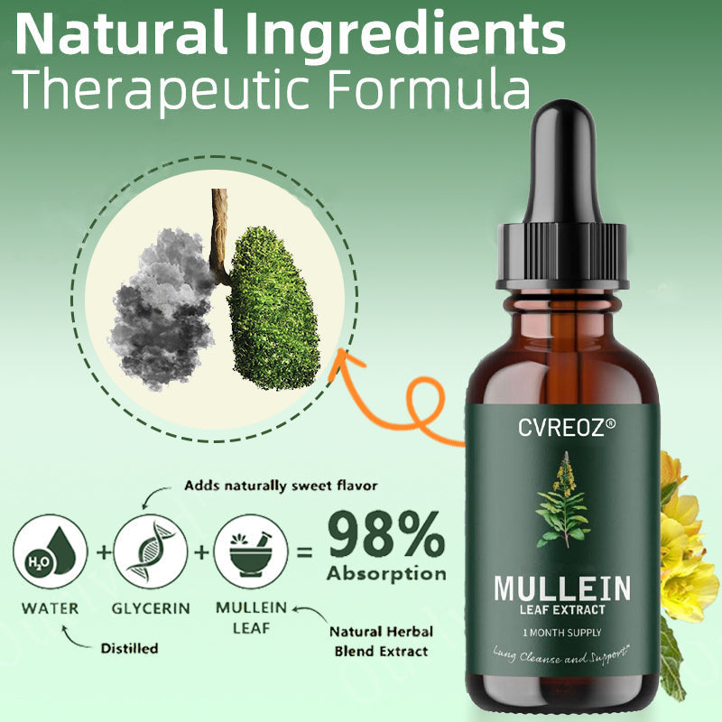 ✅Official Store: 𝐂𝐯𝐫𝐞𝐨𝐳® Mullein + Chlorophyll 𝐑𝐞𝐬𝐩𝐢𝐫𝐚𝐭𝐨𝐫𝐲 𝐃𝐫𝐨𝐩𝐬 🌿 – (🍃💝 Cough, wheezing, shortness of breath, sputum, stuffy nose, bronchitis, bronchitis, allergy symptoms, lung discomfort💝)