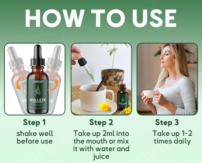 ✅Official Store: 𝐂𝐯𝐫𝐞𝐨𝐳® Mullein + Chlorophyll 𝐑𝐞𝐬𝐩𝐢𝐫𝐚𝐭𝐨𝐫𝐲 𝐃𝐫𝐨𝐩𝐬 🌿 – (🍃💝 Cough, wheezing, shortness of breath, sputum, stuffy nose, bronchitis, bronchitis, allergy symptoms, lung discomfort💝)