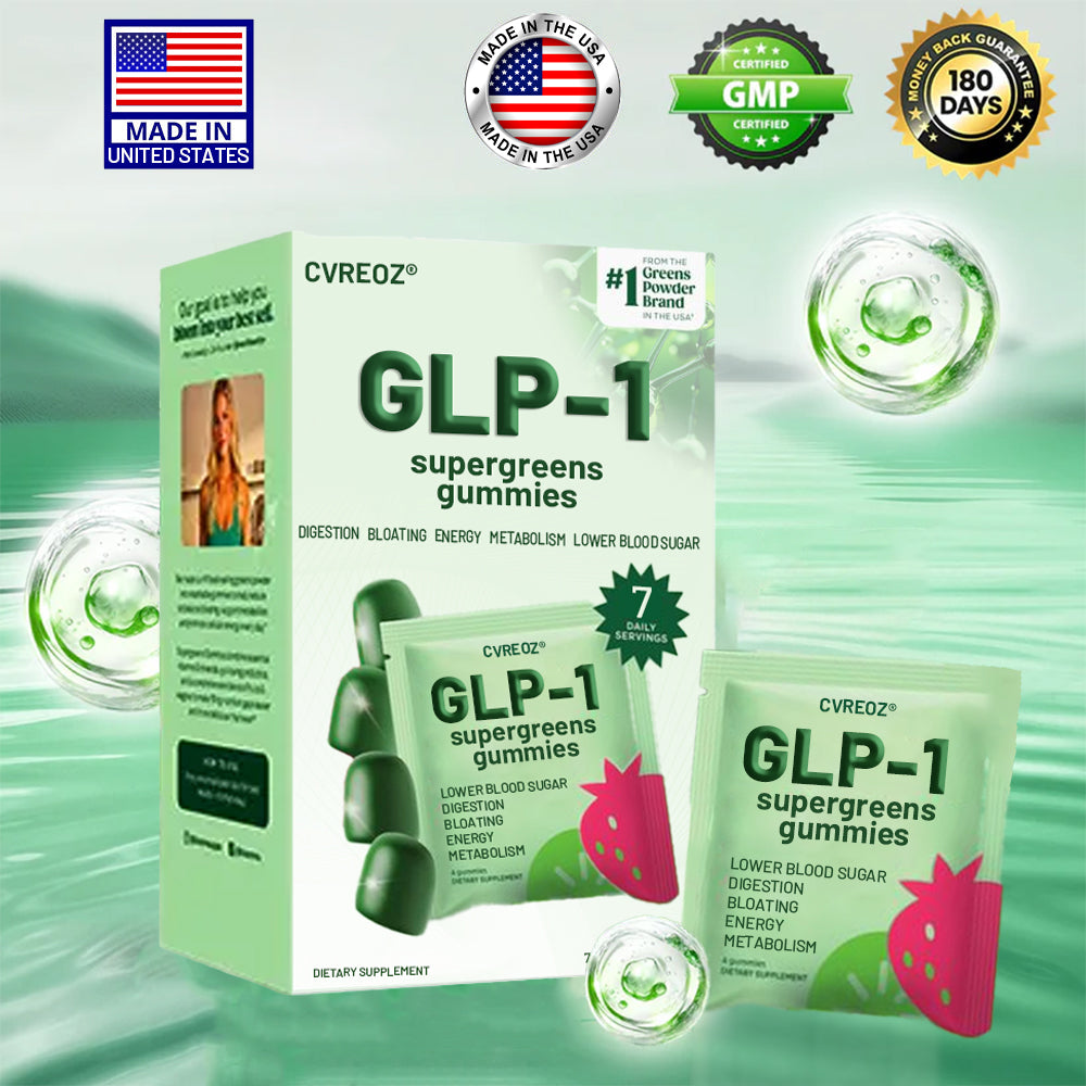 𝑶𝒇𝒇𝒊𝒄𝒊𝒂𝒍 𝑺𝒕𝒐𝒓𝒆 | 𝑪𝒗𝒓𝒆𝒐𝒛® 𝐆𝐋𝐏-𝟏 Supergreens Gummies - Daily Greens, Easy Gut Health & Energy Support, 30+ Ingredients, Dairy-Free, Gluten-Free, Keto-Friendly, Non-GMO, Sugar-Free, Plant-Based 🐴01