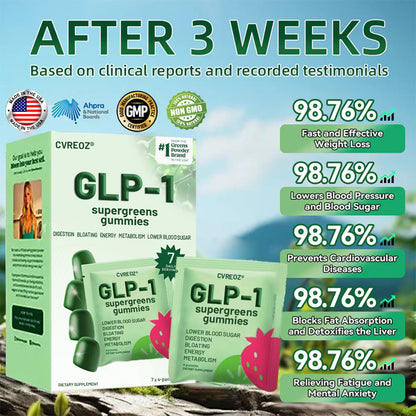 𝑶𝒇𝒇𝒊𝒄𝒊𝒂𝒍 𝑺𝒕𝒐𝒓𝒆 | 𝑪𝒗𝒓𝒆𝒐𝒛® 𝐆𝐋𝐏-𝟏 Supergreens Gummies - Daily Greens, Easy Gut Health & Energy Support, 30+ Ingredients, Dairy-Free, Gluten-Free, Keto-Friendly, Non-GMO, Sugar-Free, Plant-Based 🐴01