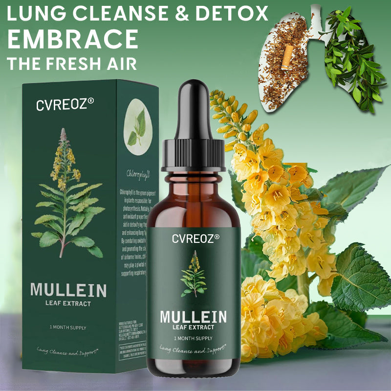 ✅Official Store: 𝐂𝐯𝐫𝐞𝐨𝐳® Mullein + Chlorophyll 𝐑𝐞𝐬𝐩𝐢𝐫𝐚𝐭𝐨𝐫𝐲 𝐃𝐫𝐨𝐩𝐬 🌿 – (🍃💝 Cough, wheezing, shortness of breath, sputum, stuffy nose, bronchitis, bronchitis, allergy symptoms, lung discomfort💝)