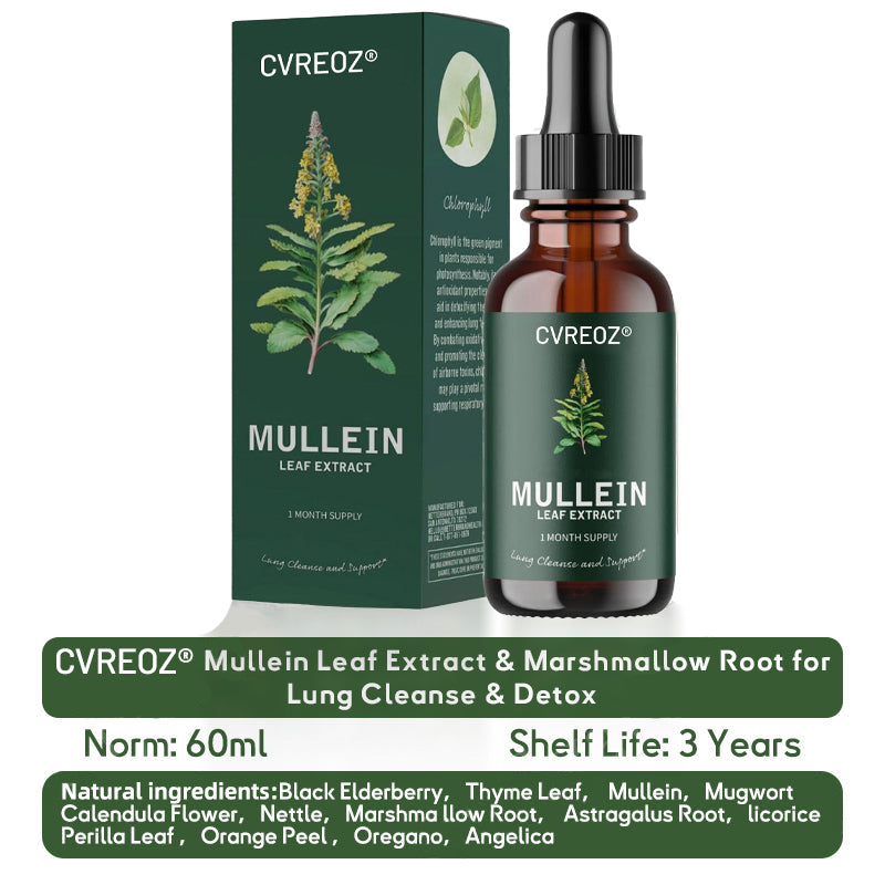 ✅Official Store: 𝐂𝐯𝐫𝐞𝐨𝐳® Mullein + Chlorophyll 𝐑𝐞𝐬𝐩𝐢𝐫𝐚𝐭𝐨𝐫𝐲 𝐃𝐫𝐨𝐩𝐬 🌿 – (🍃💝 Cough, wheezing, shortness of breath, sputum, stuffy nose, bronchitis, bronchitis, allergy symptoms, lung discomfort💝)