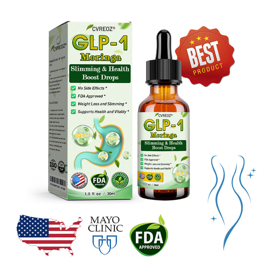 Cvreoz® GLP-1 Slimming & Health Boost Drops 2.0（🏆Powerful GLP-1 Fat Burner |  ✅addressing diabetes, obesity, and cardiovascular diseases| ✅Natural Weight Loss & Energy Balance）㊇