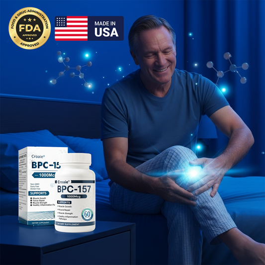🏆Official Store | 🔥Hot Sale- 50%OFF🌿 Croaie® BPC-157 Rapid-Heal Body-Shield Capsules🔴