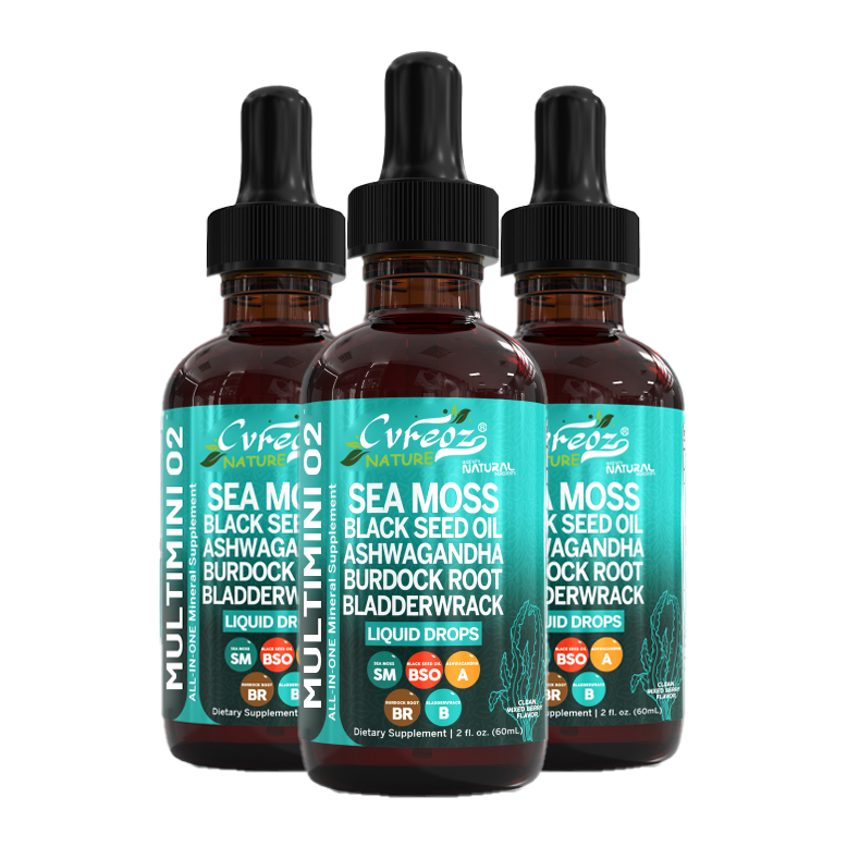 Liquid Sea Moss Thyroid Hormone Regulator