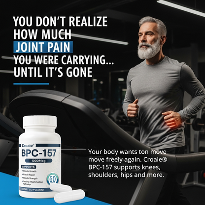 🏆Official Store | 🔥Hot Sale- 50%OFF🌿 Croaie® BPC-157 Rapid-Heal Body-Shield Capsules🔴