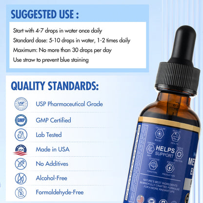 Final 3 Hours[74% OFF]:[🌿Everyday Brain Boost]Cvreoz® USP Grade - Methylene Blue 2.0 (🧠Enhance memory 🧬Anti-aging 🫀Provide energy ✨Regulate mood)