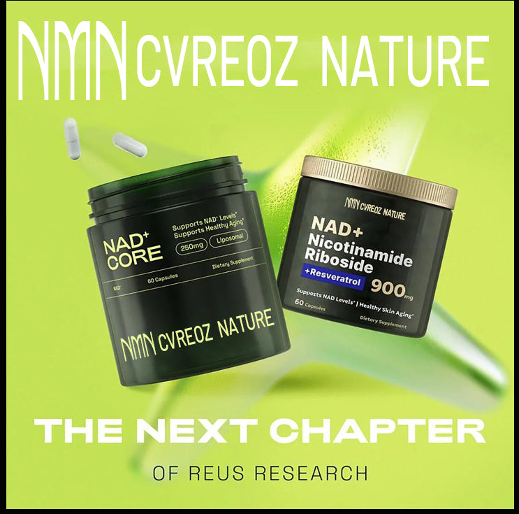 𝐂𝐯𝐫𝐞𝐨𝐳® Nature NAD+ Nicotinamide Riboside(Feel More Energy. Sleep Deeper. Think Sharper.)