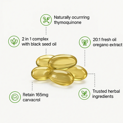 [👨‍⚕️Official Store]💎 Cvreoz® Oil of Oregano & Black Seed Softgels (✅Anti-fungal  ✅Anti-viral  ✅Anti-parasitic ✅Anti-bacterianc ✅Anti-inflammatory ✅Anti-biotic)