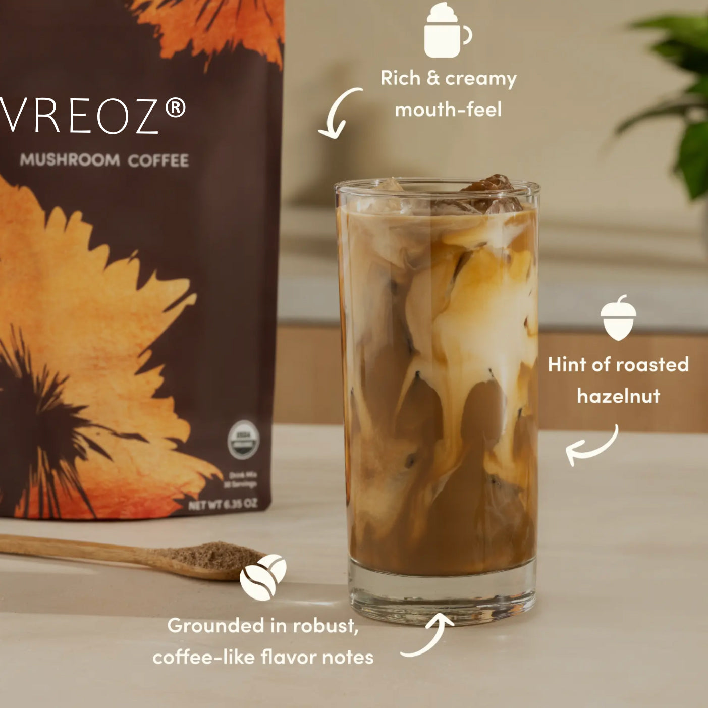 💪Recharge Your Vitality丨💎Cvreoz® Mushroom Coffee