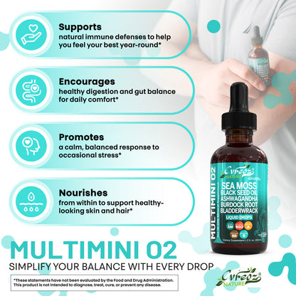 Liquid Sea Moss Thyroid Hormone Regulator