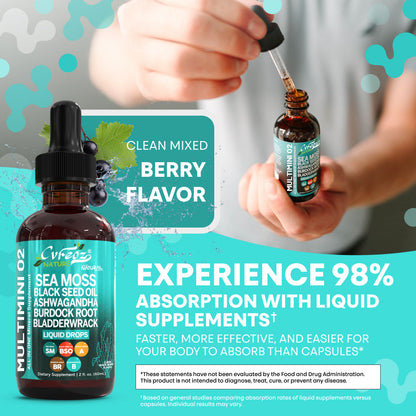 Liquid Sea Moss Thyroid Hormone Regulator