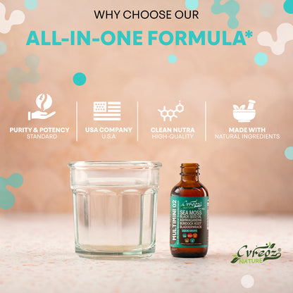 Liquid Sea Moss Thyroid Hormone Regulator