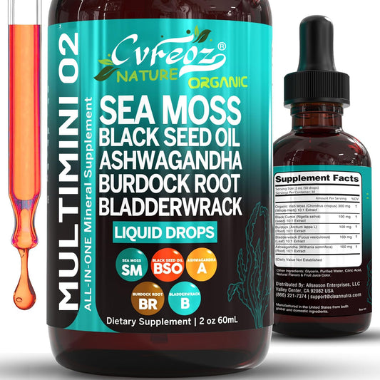 Liquid Sea Moss Thyroid Hormone Regulator