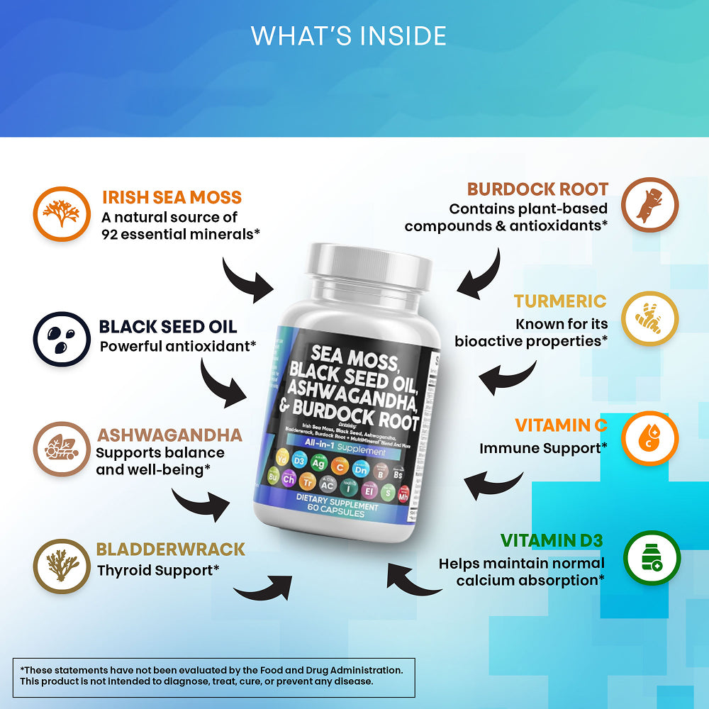 Sea Moss Black Seed
