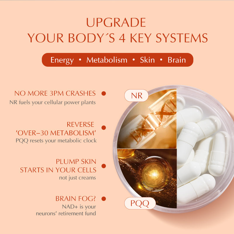 💎Cvreoz® NAD+ Complex | 300mg NR + PQQ Clinically Effective | Cellular Repair for Aging, Energy & Metabolism