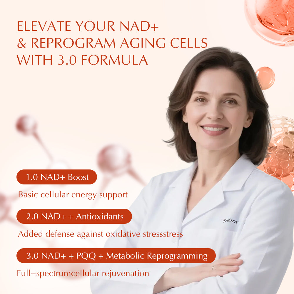 💎Cvreoz® NAD+ Complex | 300mg NR + PQQ Clinically Effective | Cellular Repair for Aging, Energy & Metabolism